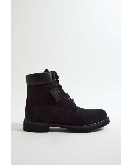 Timberland Black Premium 6 Inch Boots for men