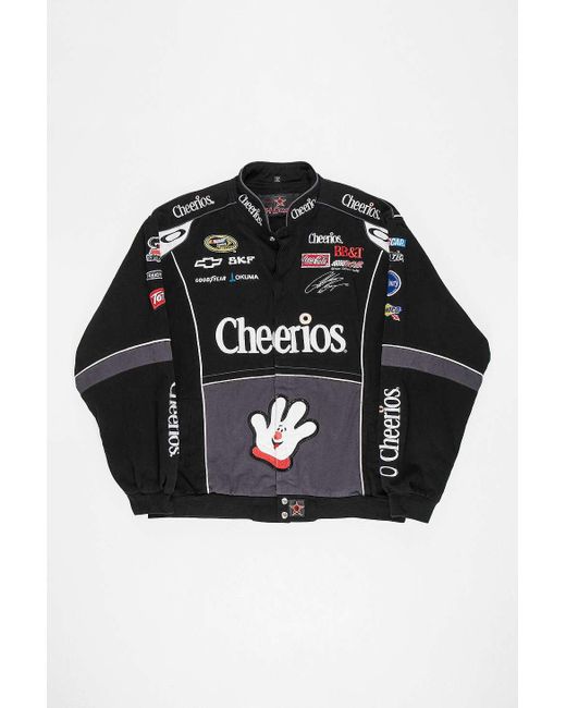 Urban Renewal Black One-of-a-kind Nascar Cheerios Racing Jacket