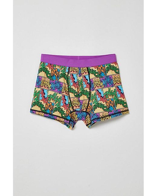 Urban Outfitters Multicolor Comic Print Boxer Brief for men
