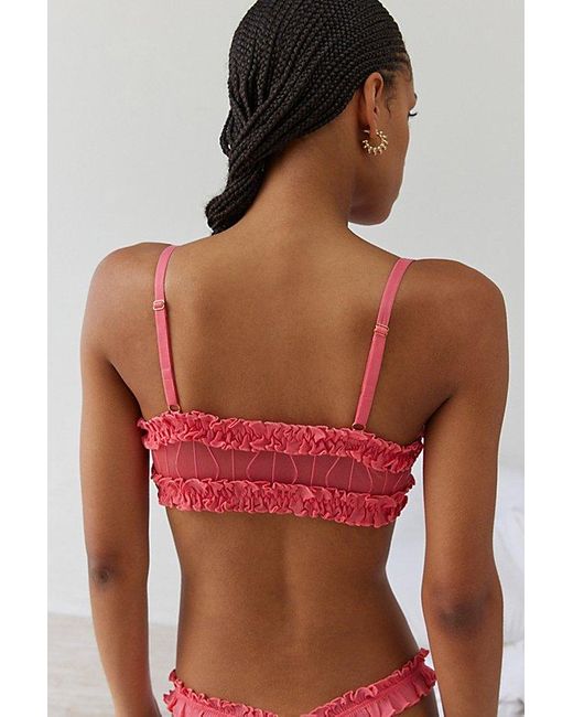 Out From Under Multicolor Make Waves Scoop Bralette