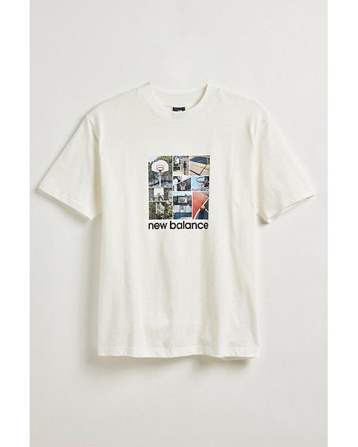 New Balance Natural Hoops Tee for men