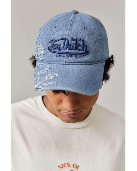 Von Dutch Denim Darwin Cap in Blue for Men | Lyst UK