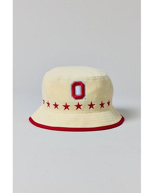 Mitchell & Ness Multicolor Ncaa Ohio State University Dune Bucket Hat for men