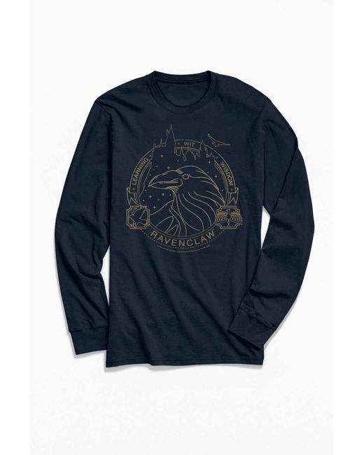 Urban Outfitters Cotton Harry Potter Ravenclaw Strengths Long Sleeve ...