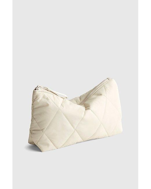 Vera Bradley Natural Quilted Nylon Medium Pouch