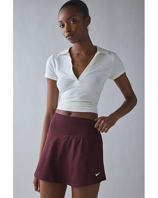 Nike Multicolor One Dri-Fit High-Rise Mini Skort