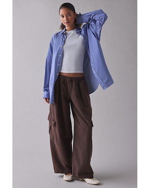 BDG Blue Bobbi Baggy Pull-On Pant