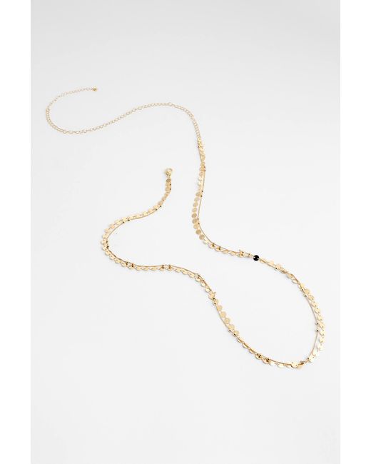 Silence + Noise Natural Silence + Noise Double Chain Body Chain