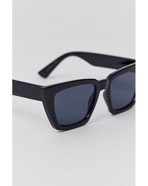 Urban Outfitters Natural Muir Plastic Rectangle Sunglasses
