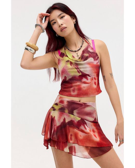 Feners Red Gustito Blush Top