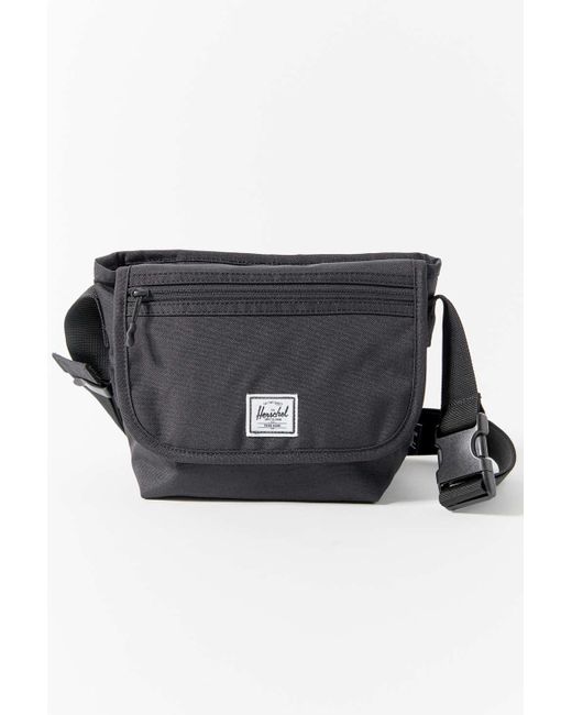 Herschel Supply Co. Black Grade Mini Messenger Bag