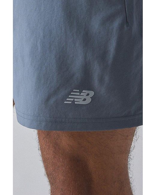 New Balance Blue Sport Essential 5" Running Short for men