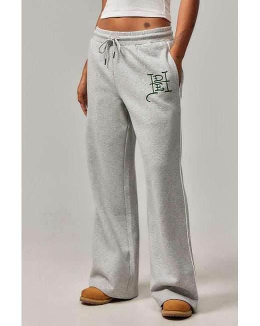 Urban Outfitters Gray Ed Hardy Uo Exclusive Wide-leg Joggers