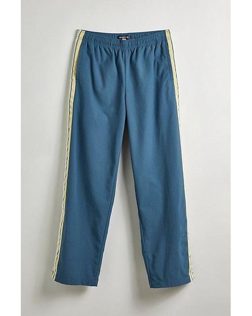 Urban Outfitters Blue Uo Baggy Side-Stripe Track Pant for men