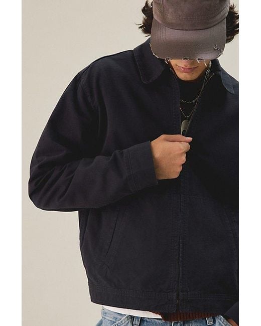 BDG Black Kasper Twill Work Jacket for men