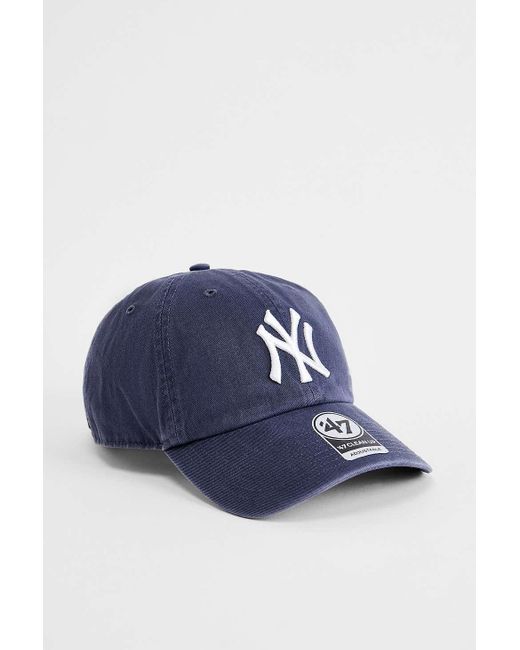 '47 Blue Vintage Navy Ny Yankees Clean Up Cap for men