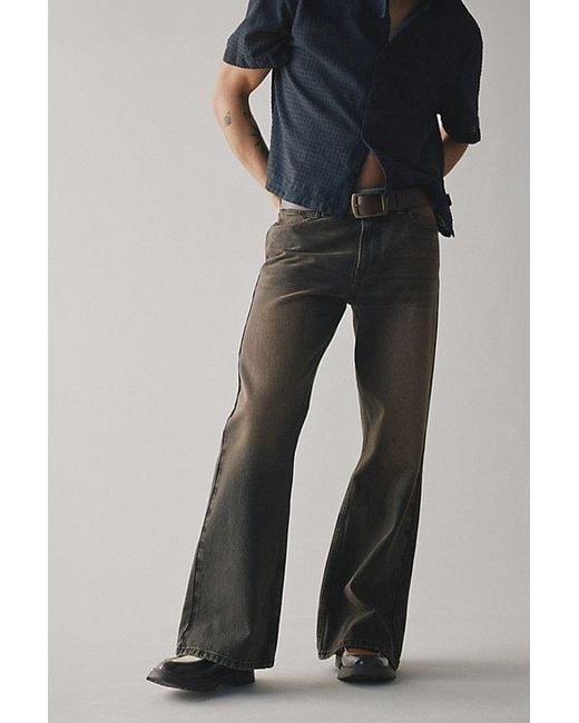 BDG Black Slacker Relaxed Fit Jean for men