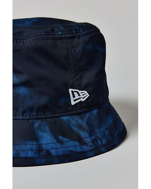 KTZ Blue Liga Mx Chivas De Guadalajara Allover Spray Bucket Hat for men