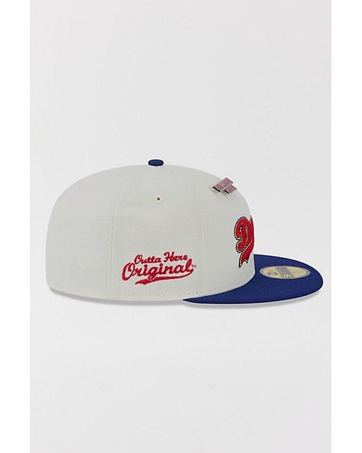 KTZ Gray X Big League Chew La Dodgers Baseball Hat for men