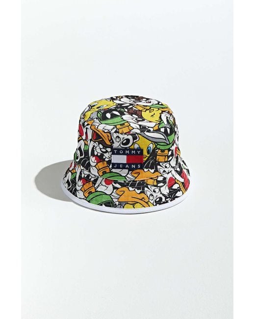 Tommy Hilfiger Multicolor X Looney Tunes Reversible Bucket Hat for men
