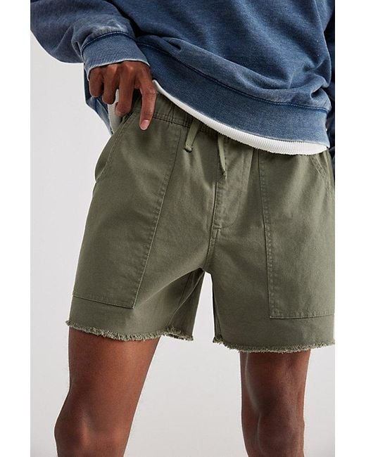 Katin Green Uo Exclusive Cutoff Trail Short for men