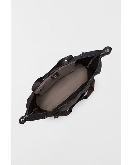 Kipling Red Art Heritage Nylon Medium Tote Bag