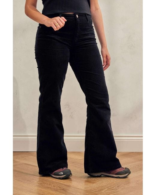 BDG Black Corduroy Flare Pant Lyst