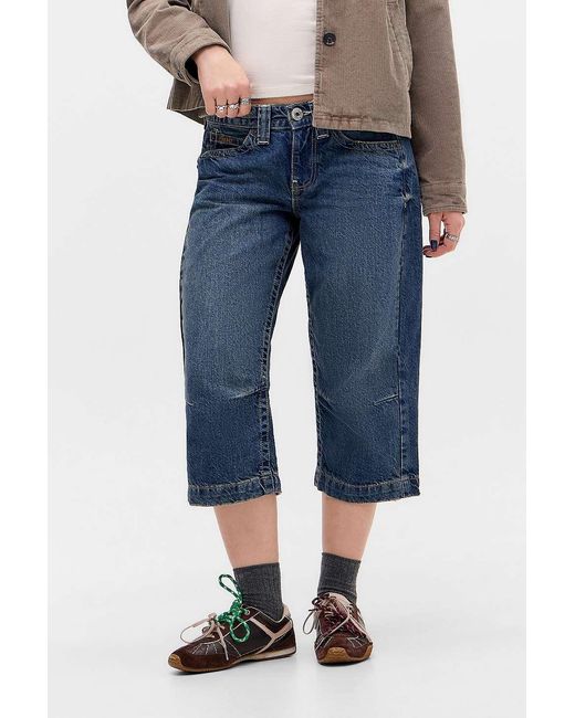 BDG Blue Kayla Capri Jeans
