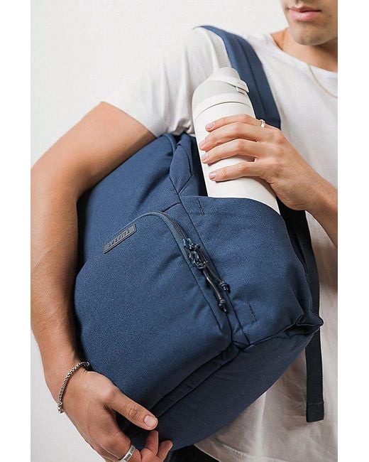 Brevite Blue Signature Recycled Backpack