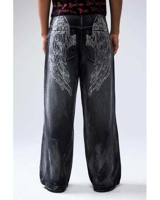 675　JADED LONDON Ethereal Colossus Shop Blue Ethereal Colossus Jeans | Jaded London | Clothing