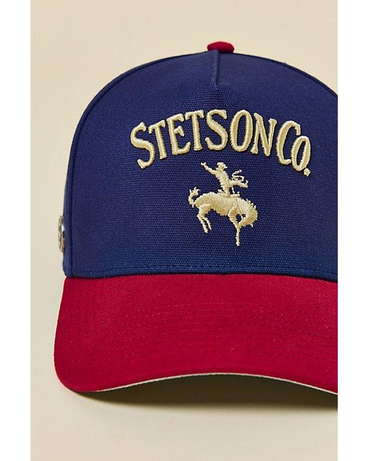 Stetson Blue Co. Two-Tone Snapback Hat for men