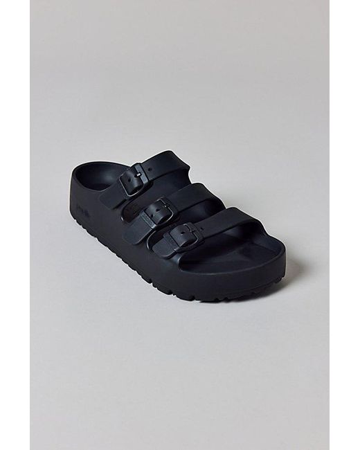 Birkenstock Black Florida Flex Platform Eva Sandal
