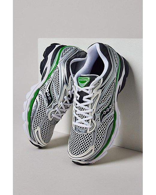 Saucony Gray Progrid Omni 9 Sneaker for men