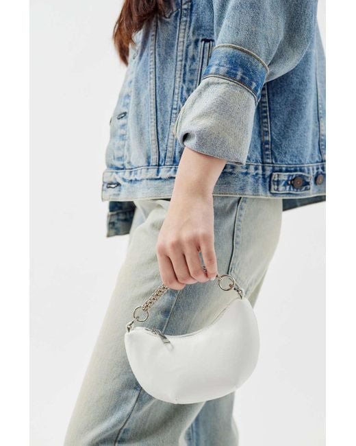 Urban Outfitters Uo Bea Micro Crescent Bag in Blue | Lyst