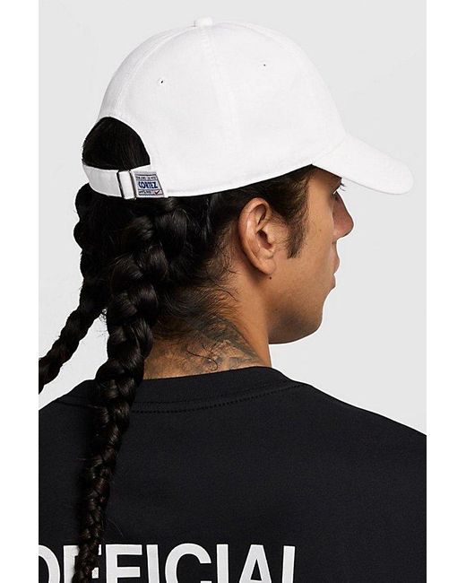 Nike White Club Unstructured Cortez Patch Hat