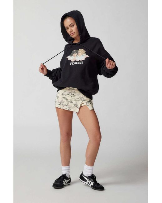 Urban Outfitters Uo Grace Knit Mini Skort in Black Lyst