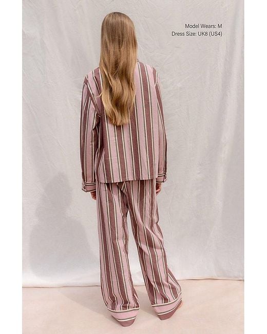 TBCo Pink Cotton Pajama Set Top