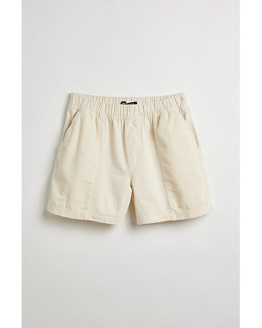 Urban Outfitters Natural Uo Orlando Seamed Volley Short for men