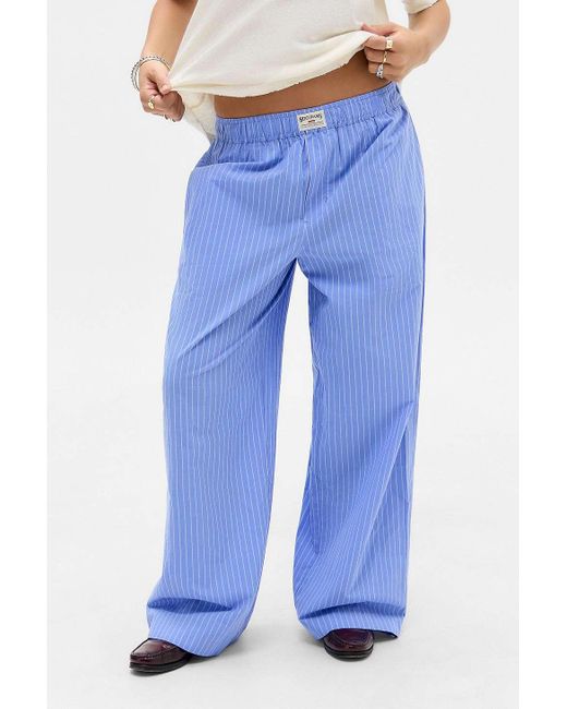 BDG Blue Leni Boxer Pants