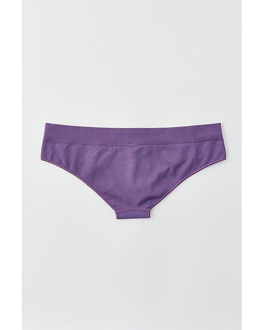 Out From Under Purple Seamless Cheeky Undie