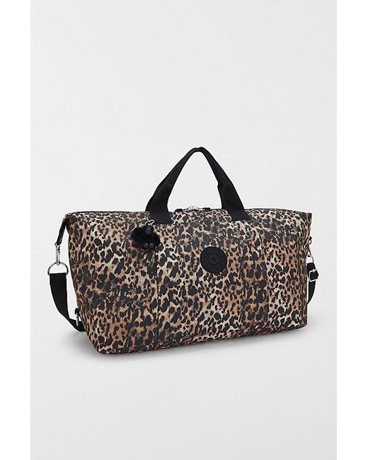Kipling Black Bori Printed Duffle Bag
