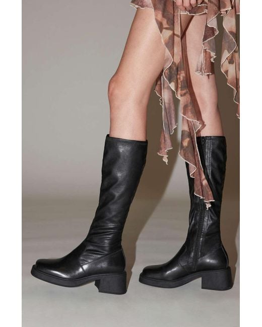 Vagabond Dorah Tall Boot In Black,at Urban Outfitters