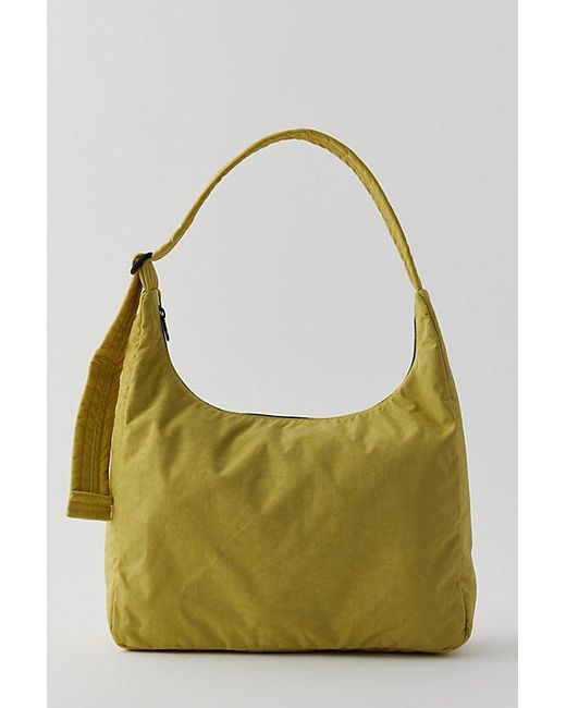 Baggu Yellow Nylon Shoulder Bag