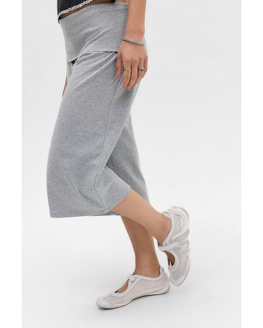 Out From Under Gray Bec Gaucho Trousers