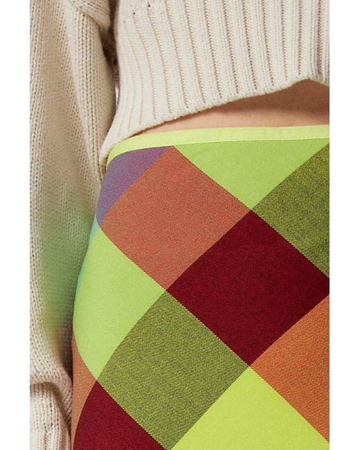 BDG Multicolor Janelle Printed Midi Skirt