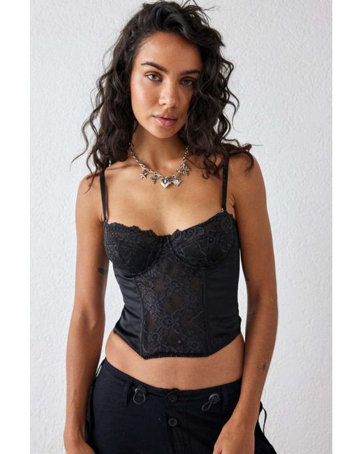 urban outfitter corset top