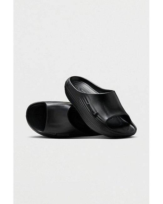 Nike Black Reactx Rejuven8 Slide for men