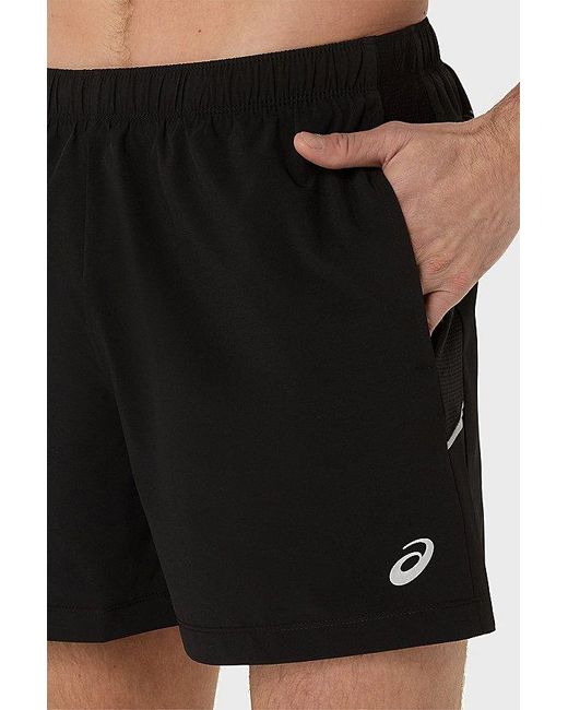 Asics Black Pr Lyte 5In Running Short for men