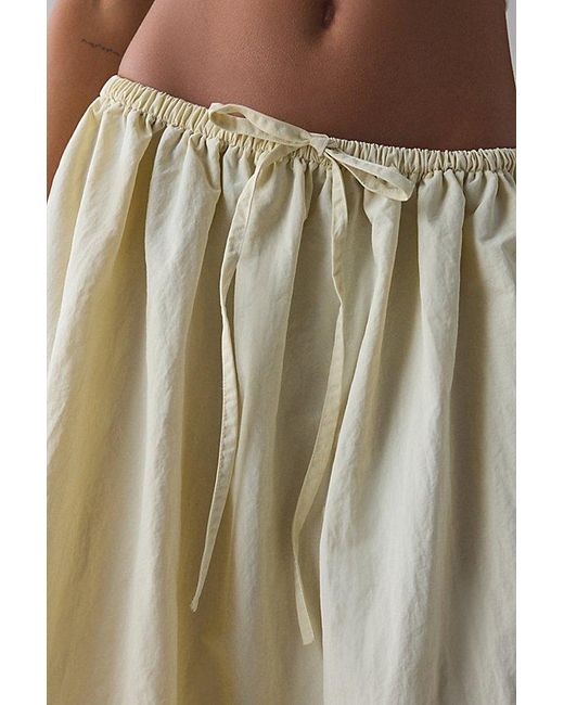 Lioness White Sweet Escape Low-Rise Maxi Skirt