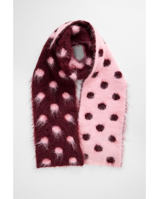Urban Outfitters Pink Uo Stevie Scarf At